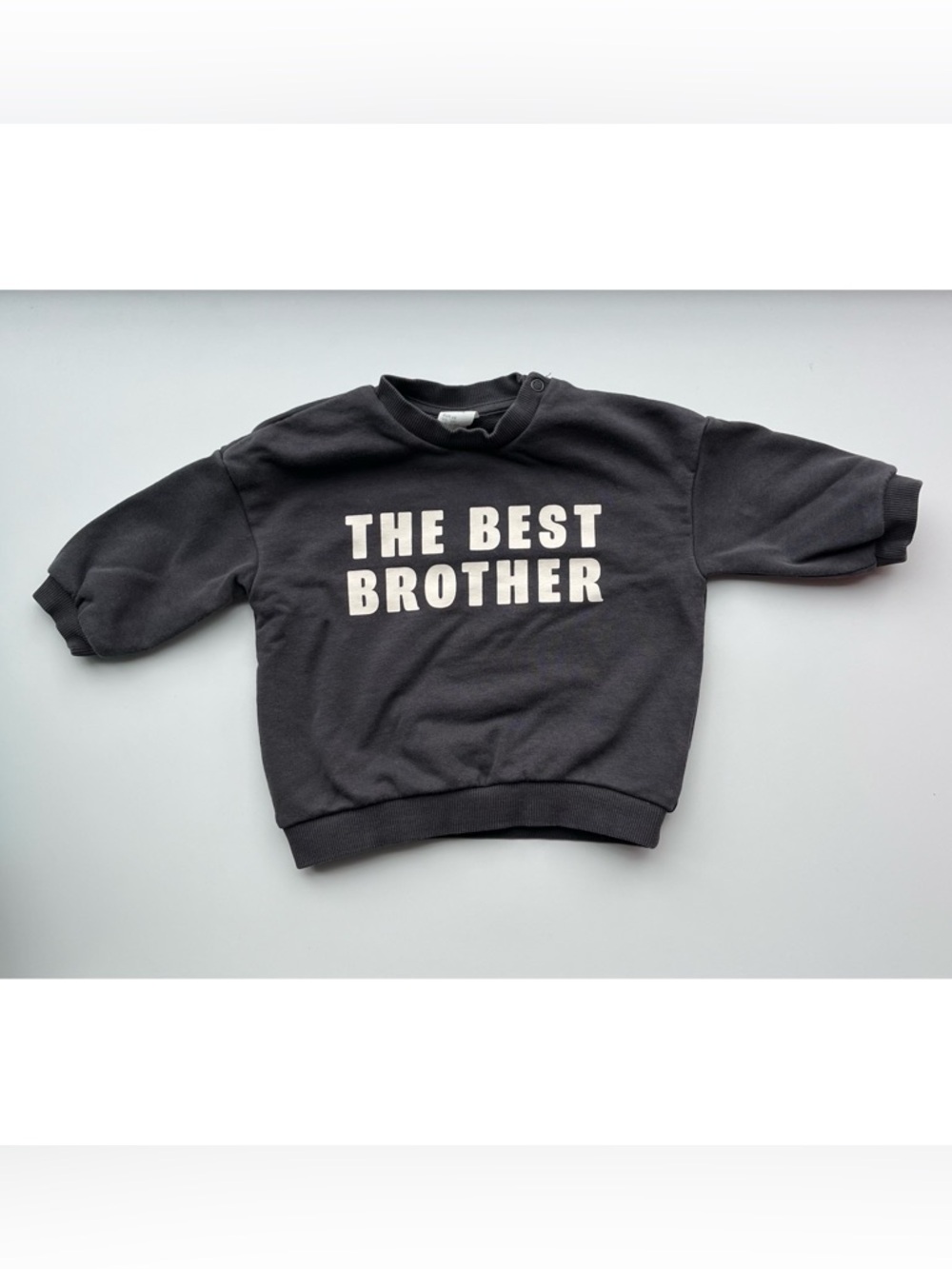 2/$10 H&M Baby boy brother sweatshirt 4-6m